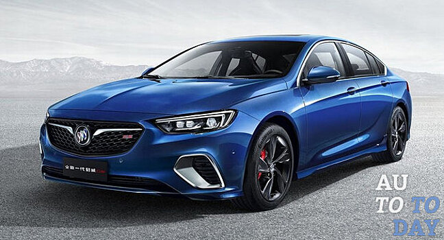 Buick Regal GS на новых фото демонстрирует свое агрессивное лицо