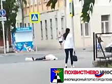 В центре Самары на дороге умер мужчина