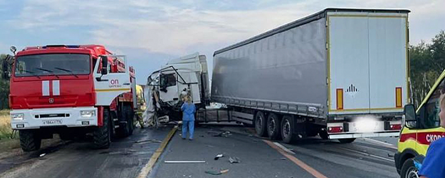 В Татарстане при столкновении фуры и «ГАЗели» скончался водитель