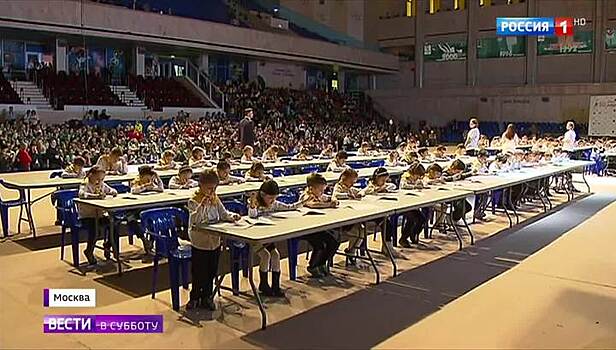 Zhirinovsky Courts the Youth Vote - Visits Brilliant Children’s Mental Arithmetics Championship