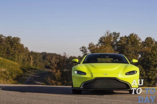 Aston Martin Vantage получит механическую коробку только через год