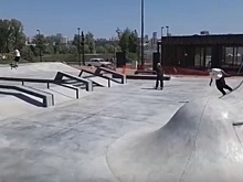 Самый крупный за Уралом скейтпарк открыли в парке «Арена» в Новосибирске