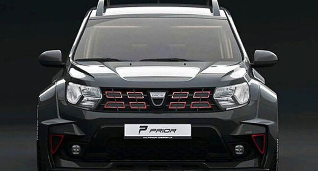 Дизайнеры превратили Dacia Duster в сверхбрутальный внедорожник