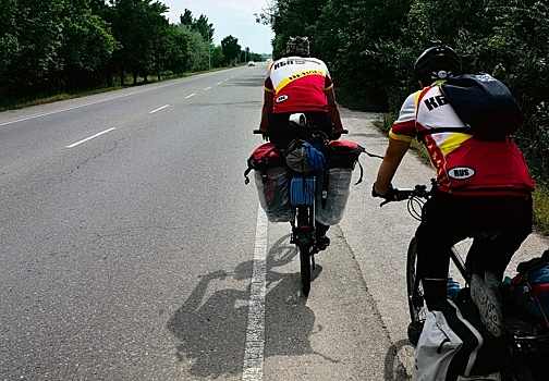 Курянин Юрий Шитиков покоряет Афганистан на велосипеде