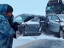 Четыре человека погибли в ДТП с десятью машинами в Татарстане