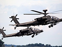 Трое военных погибли при крушении вертолетов Apache на Аляске