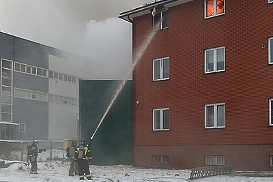 Открытое горение ликвидировали в хостеле в Солнечногорске