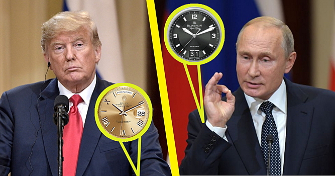 Марка часов у путина фото