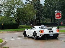 В Сети появились шпионские снимки Ford GT в исполнении Send-Off Edition