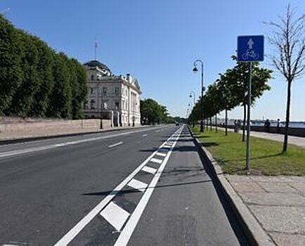 Жителям Петербурга не хватает велодорожек