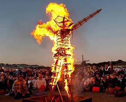 В США прошел фестиваль Burning Man. Как это было