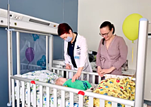 Одним из первых пациентов детской больницы Зеленограда стал полуторамесячный малыш с парапроктитом