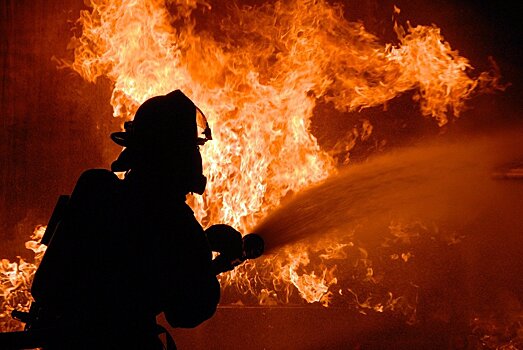 В Кемеровской области из-за лесных пожаров загорелись дома