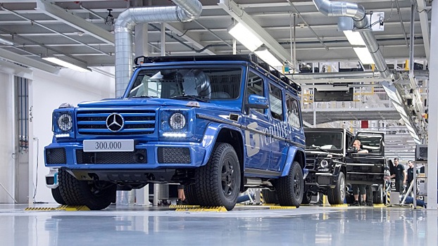 Юбилейный «Гелик»: Mercedes выпустил 300-тысячный G-Class