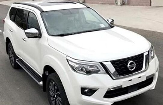 Появились фотографии интерьера нового рамного внедорожника Nissan Terra
