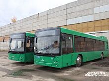 Новую партию низкопольных автобусов привезли в Челябинск