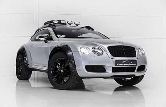 В Голландии продают невероятно крутой Bentley Continental GT для грязи