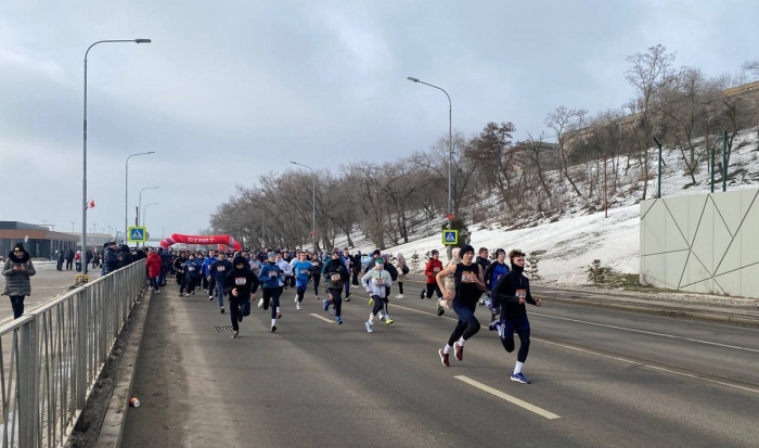 В Волгограде 1 февраля состоялся Всероссийский легкоатлетический пробег