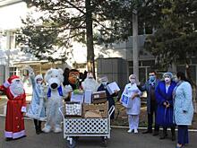 Кубанские волонтеры работают в новогодние праздники