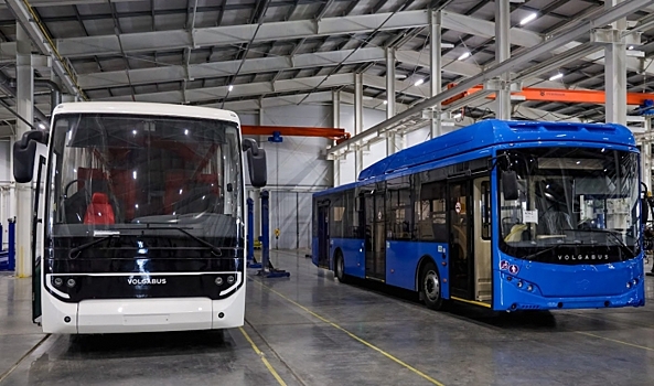 Волгоградские автобусы представили на всероссийской выставке национальных проектов