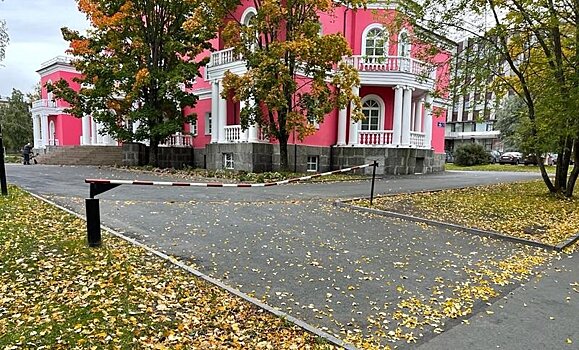У Дворца бракосочетаний в Петрозаводске появились новые ворота в стиле петербургских садов