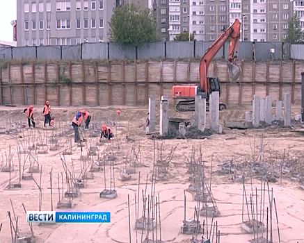 В Калининграде начали строить четыре 25-этажных жилых дома