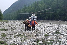 В Бурятии спасатели нашли туристов, просивших о помощи при сплаве на реке