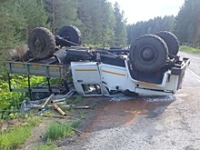 В Кировской области на трассе перевернулся «ГАЗ»