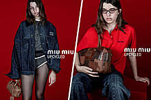 Модель Эвер Андерсон снялась в трусах для рекламы бренда Miu Miu