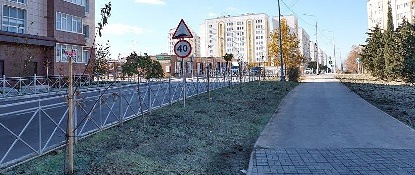 В Севастополе закончили ремонтировать улицу Колобова