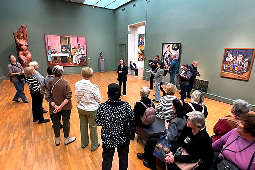 Третьяковка приготовила специальную экскурсию для участников "Московского долголетия"