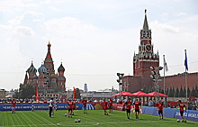 Сорокин и Доминго закрыли Парк футбола на Красной площади