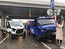 Появилось видео моменты аварии, в которой пострадали семь человек