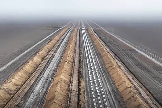 На Украине показали одну из строящихся оборонительных линий