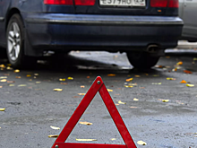 Лихач прокатился в перевернутом автомобиле мимо поста ДПС в Бурятии