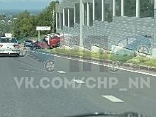 Жуткое ДТП с легковушками случилось в Нижнем Новгороде