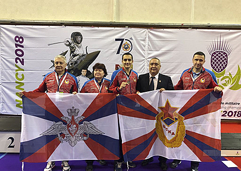 Армейские фехтовальщики завоевали четыре награды в первый день чемпионата мира среди военнослужащих
