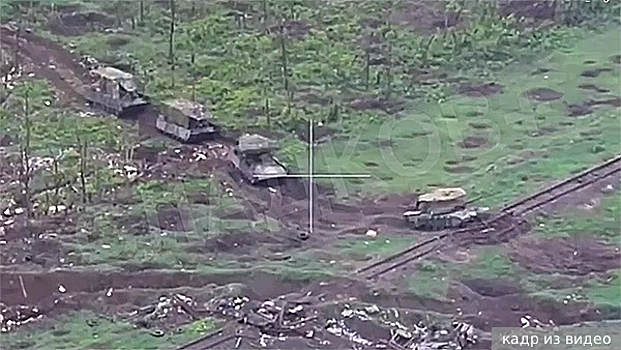 ВС России эвакуировали из Красногоровки штурмовавший опорник танк «Царь мангал»