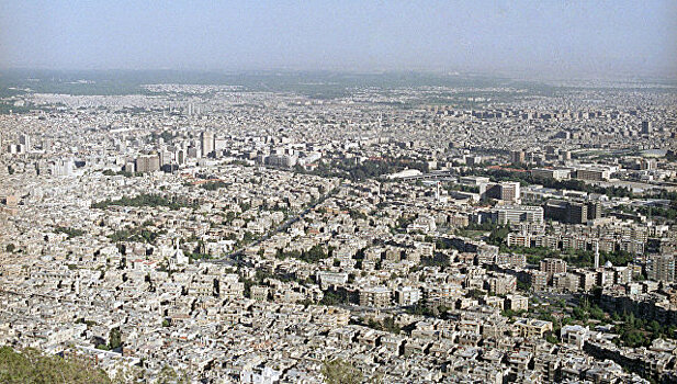 Террористы обстреляли исторический центр Дамаска