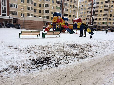 Жители Звенигорода жалуются на снег