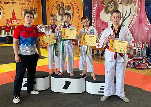 Рязановские школьники стали призерами открытого первенства по тхэквондо