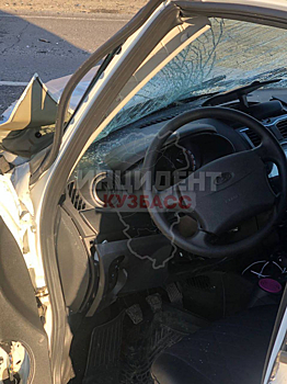 Жесткое ДТП произошло на трассе в кузбасском селе