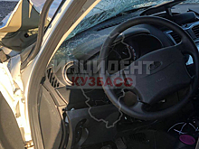 Жесткое ДТП произошло на трассе в кузбасском селе