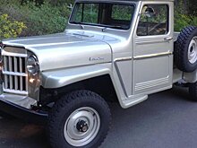 Под капотом старенького Jeep Willys разместили мощный Ford V8