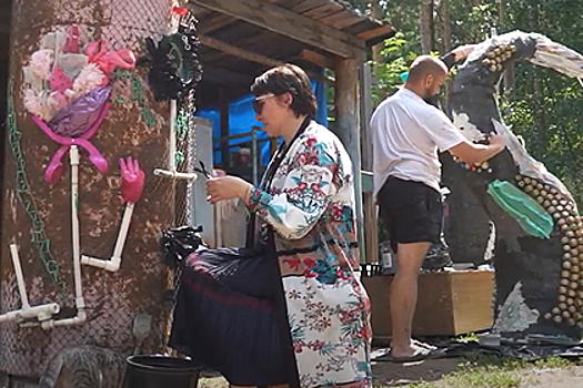 Инсталляции из мусора создадут для фестиваля в Бурятии