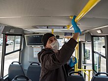 Микроавтобусы Балашихи начали обрабатывать дезинфицирующими средствами