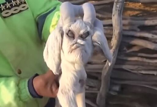 В Аргентине родился козленок с "человеческим лицом"