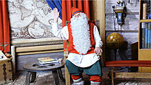 Санта-Клаус рассказал, что любит и финскую сауну, и русскую баню