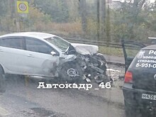 В Курске в ДТП на ПЛК пострадал 38-летний водитель автомобиля Kia Rio
