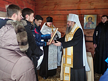 Митрополит Серафим освятил в Николаевке часовню во имя Архистратига Михаила